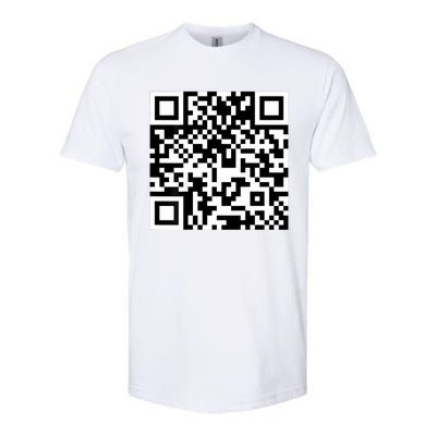 Funny Qr President Trump 4547 Trump Dancing Code Softstyle CVC T-Shirt