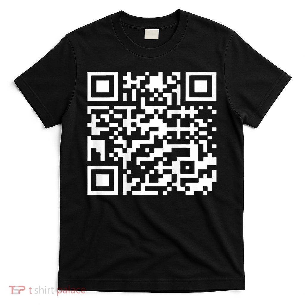 Funny Qr President Trump 45 47 Trump Dancing Code T-Shirt