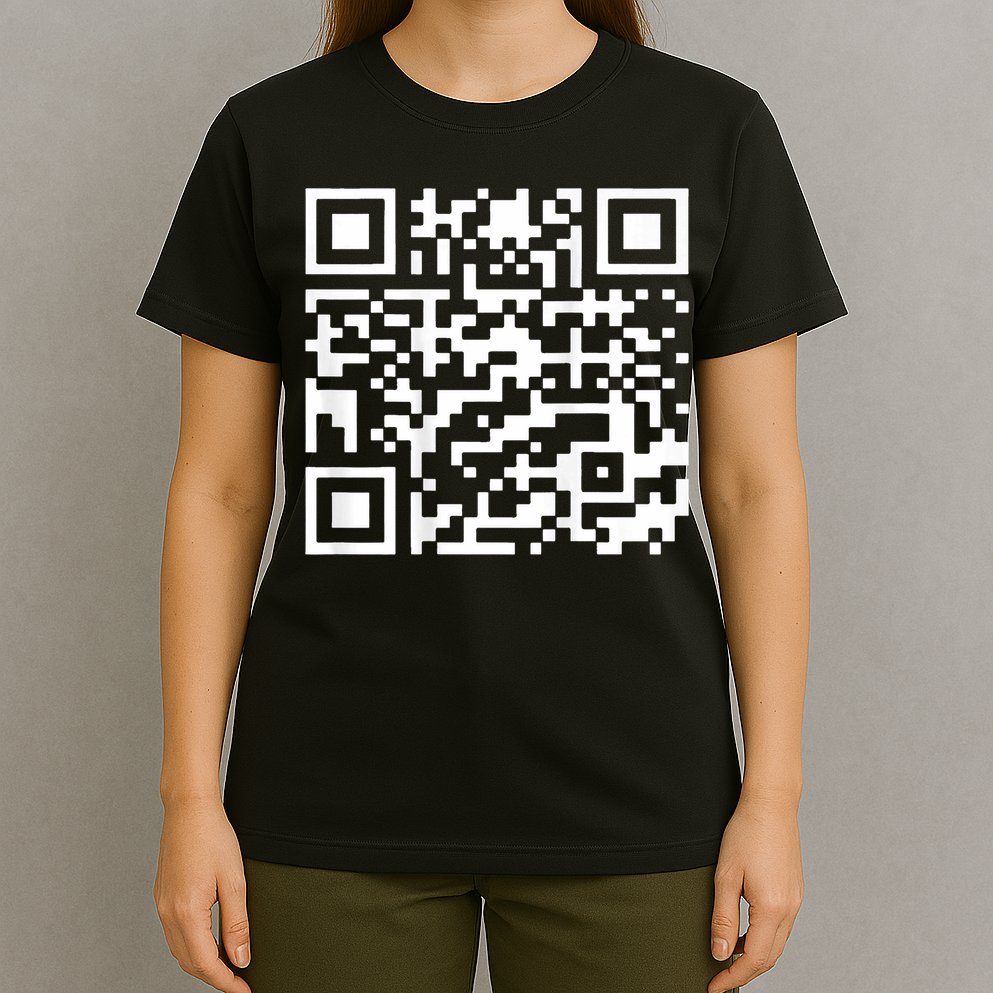 Funny Qr President Trump 45 47 Trump Dancing Code T-Shirt