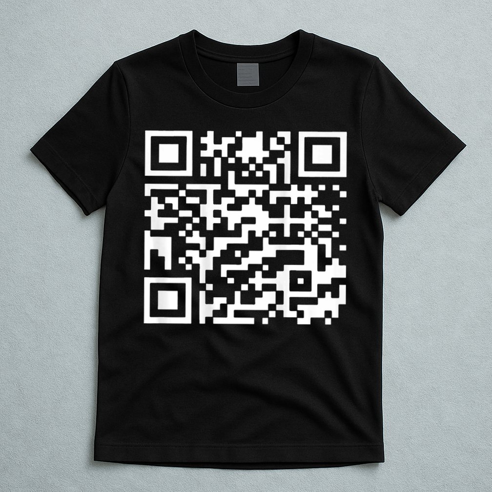 Funny Qr President Trump 45 47 Trump Dancing Code T-Shirt