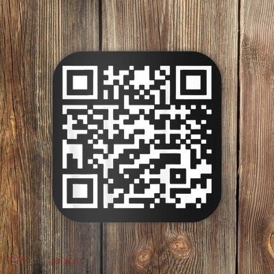 Funny Qr President Trump 45 47 Trump Dancing Code Coaster