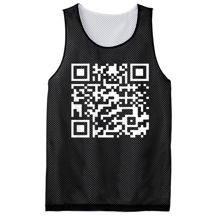 Funny Qr President Trump 45 47 Trump Dancing Code Mesh Reversible Basketball Jersey Tank