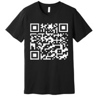 Funny Qr President Trump 45 47 Trump Dancing Code Premium T-Shirt