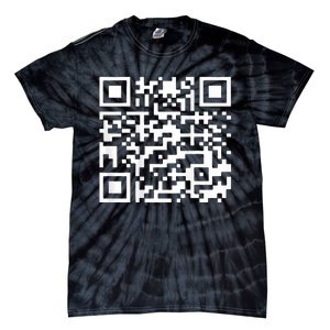 Funny Qr President Trump 45 47 Trump Dancing Code Tie-Dye T-Shirt