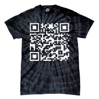 Funny Qr President Trump 45 47 Trump Dancing Code Tie-Dye T-Shirt