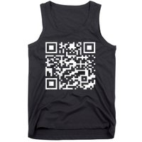 Funny Qr President Trump 45 47 Trump Dancing Code Tank Top