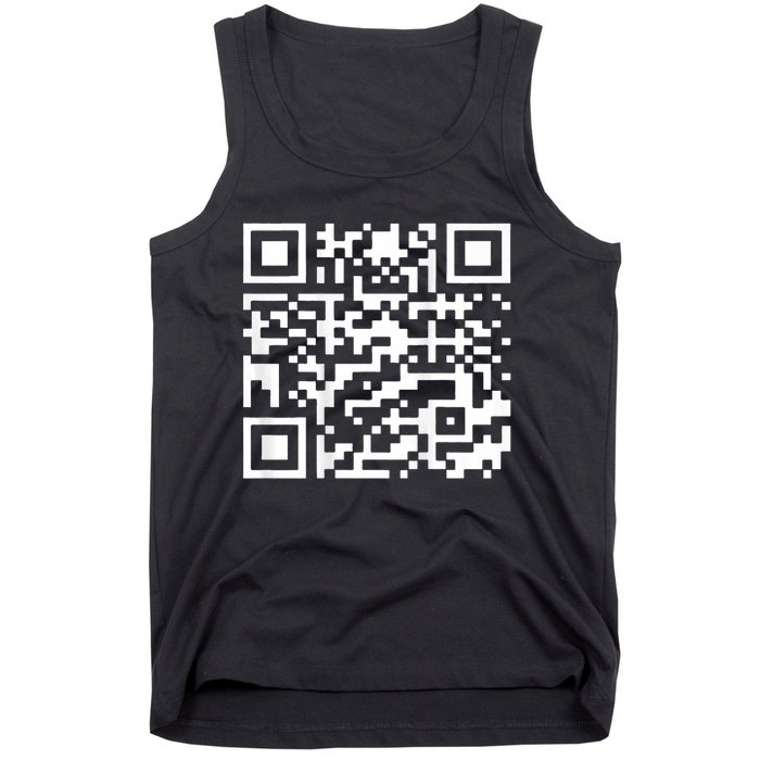 Funny Qr President Trump 45 47 Trump Dancing Code Tank Top