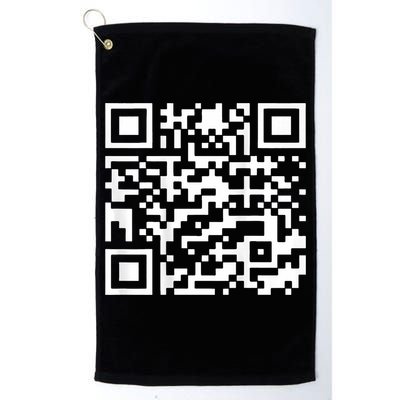 Funny Qr President Trump 45 47 Trump Dancing Code Golf Towel