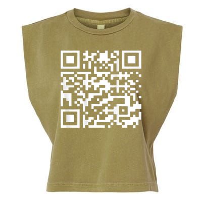 Funny Qr President Trump 45 47 Trump Dancing Code Garment-Dyed Women's Muscle Tee