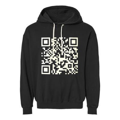 Funny Qr President Trump 4547 Dancing Dance Moves Maga Garment-Dyed Fleece Hoodie