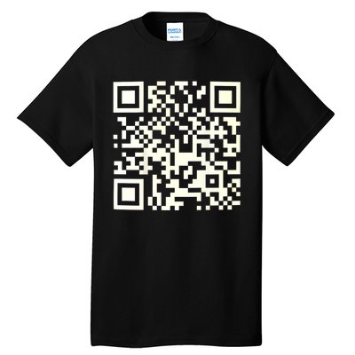 Funny Qr President Trump 4547 Dancing Dance Moves Maga Tall T-Shirt