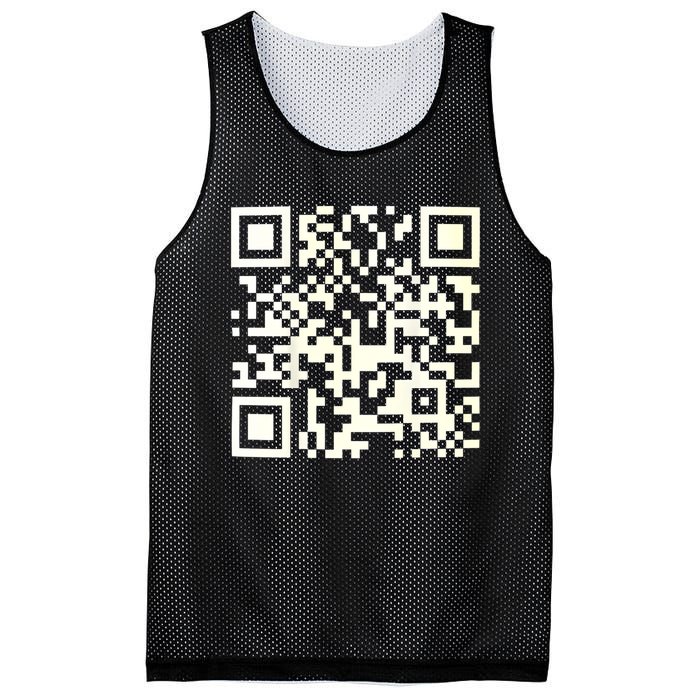 Funny Qr President Trump 4547 Dancing Dance Moves Maga Mesh Reversible Basketball Jersey Tank