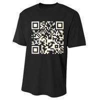 Funny Qr President Trump 4547 Dancing Dance Moves Maga Performance Sprint T-Shirt