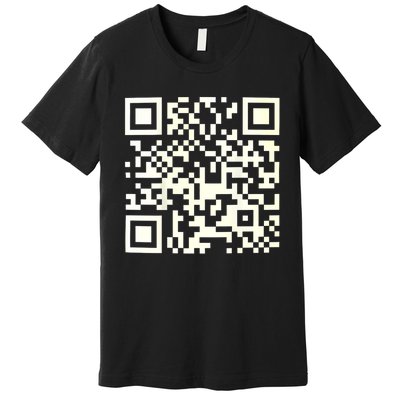 Funny Qr President Trump 4547 Dancing Dance Moves Maga Premium T-Shirt