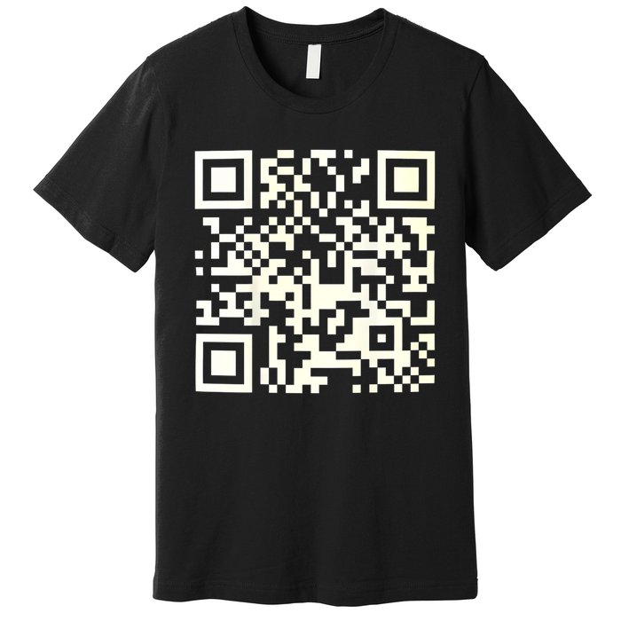 Funny Qr President Trump 4547 Dancing Dance Moves Maga Premium T-Shirt