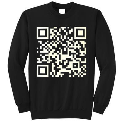 Funny Qr President Trump 4547 Dancing Dance Moves Maga Tall Sweatshirt