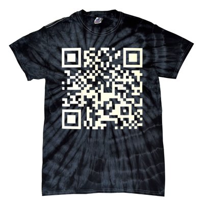 Funny Qr President Trump 4547 Dancing Dance Moves Maga Tie-Dye T-Shirt