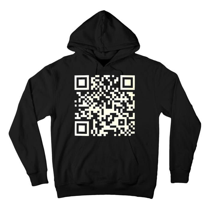 Funny Qr President Trump 4547 Dancing Dance Moves Maga Tall Hoodie