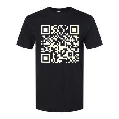 Funny Qr President Trump 4547 Dancing Dance Moves Maga Softstyle CVC T-Shirt