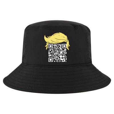 Funny Qr President Trump Dance Code Cool Comfort Performance Bucket Hat