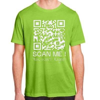 Funny Qr President Trump 4547 Dancing Dance Moves Maga Code Adult ChromaSoft Performance T-Shirt