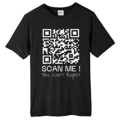 Funny Qr President Trump 4547 Dancing Dance Moves Maga Code Tall Fusion ChromaSoft Performance T-Shirt