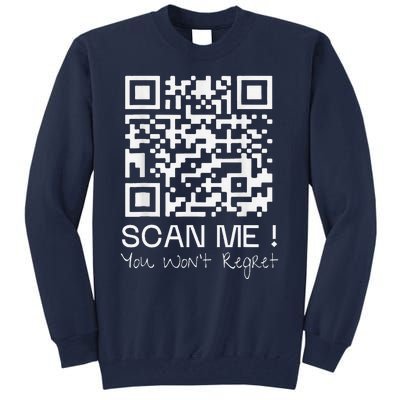 Funny Qr President Trump 4547 Dancing Dance Moves Maga Code Tall Sweatshirt