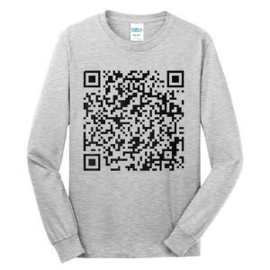 Funny Qr President Trump 45/47 Trump Dancing Code Tall Long Sleeve T-Shirt