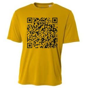 Funny Qr President Trump 45/47 Trump Dancing Code Cooling Performance Crew T-Shirt