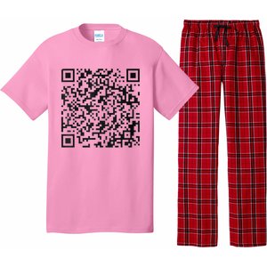 Funny Qr President Trump 45/47 Trump Dancing Code Pajama Set