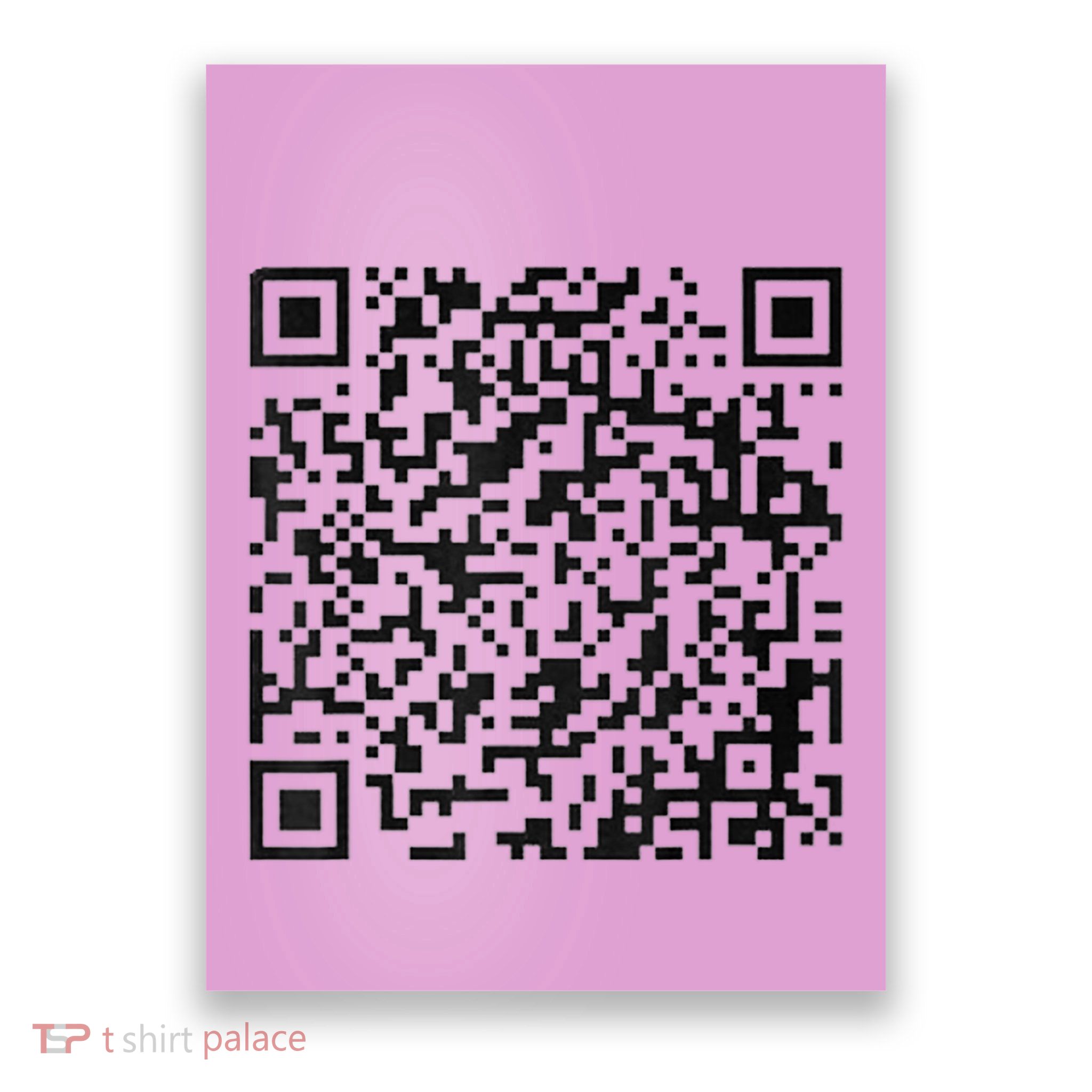 Funny Qr President Trump 45/47 Trump Dancing Code Poster