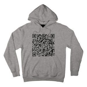 Funny Qr President Trump 45/47 Trump Dancing Code Tall Hoodie