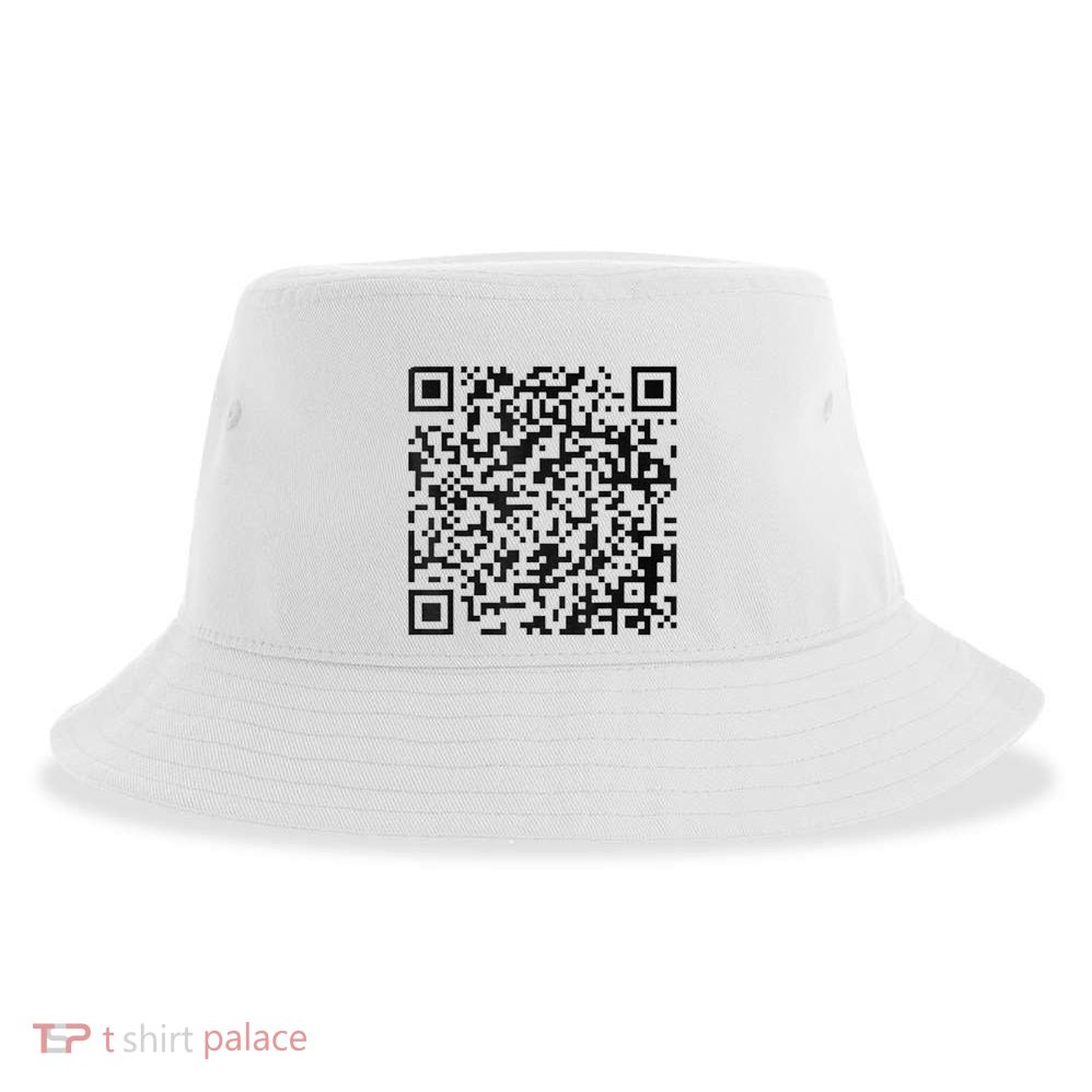 Funny Qr President Trump 45/47 Trump Dancing Code Sustainable Bucket Hat