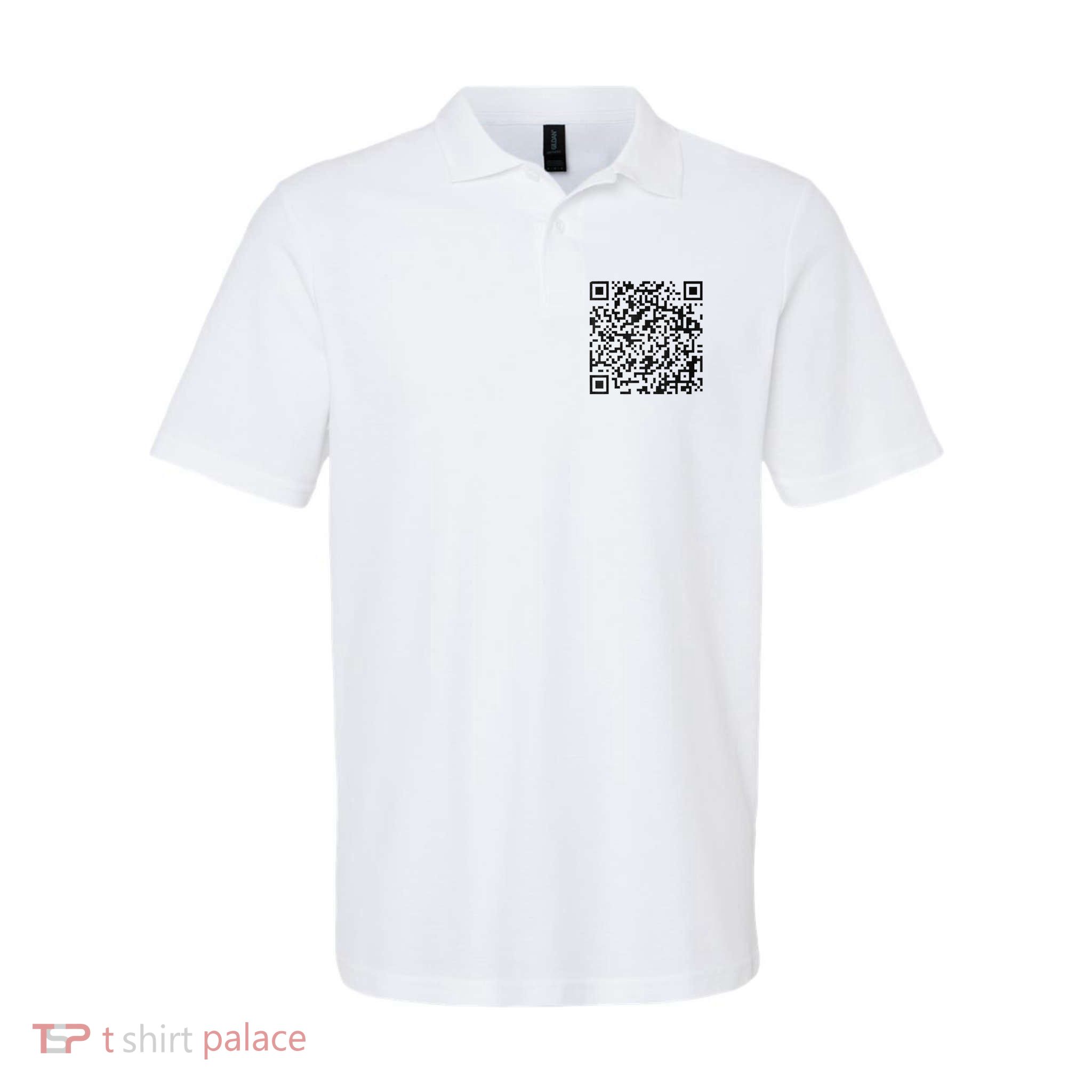 Funny Qr President Trump 45/47 Trump Dancing Code Polo