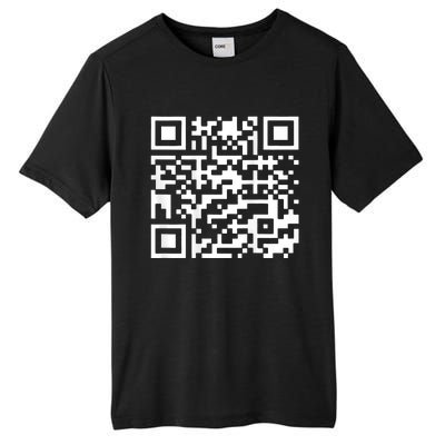 Funny Qr President Trump 45/47 Usa Trump Dancing Code Tall Fusion ChromaSoft Performance T-Shirt