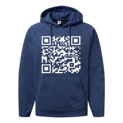 Funny Qr President Trump 45/47 Usa Trump Dancing Code Performance Fleece Hoodie