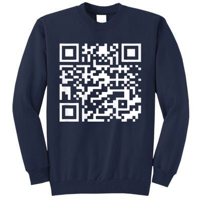 Funny Qr President Trump 45/47 Usa Trump Dancing Code Tall Sweatshirt