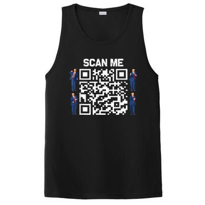 Funny Qr President Trump 45/47 President Trump Dancing Code PosiCharge Competitor Tank