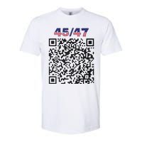 Funny Qr President Trump 4547 Trump Dancing Code (Back) Softstyle CVC T-Shirt