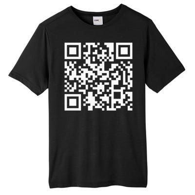 Funny Qr President Trump Dance Code Tall Fusion ChromaSoft Performance T-Shirt