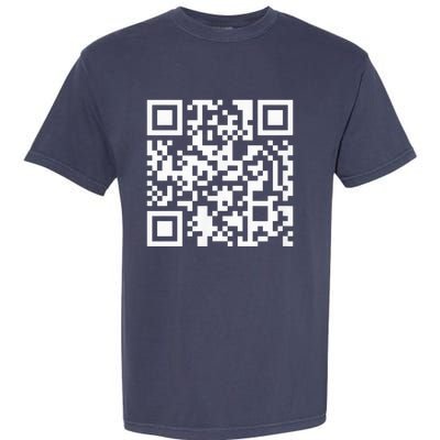 Funny Qr President Trump Dance Code Garment-Dyed Heavyweight T-Shirt