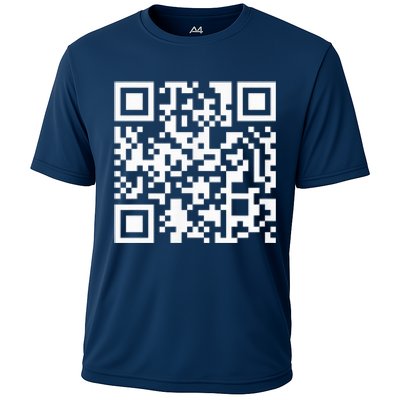 Funny Qr President Trump Dance Code Cooling Performance Crew T-Shirt