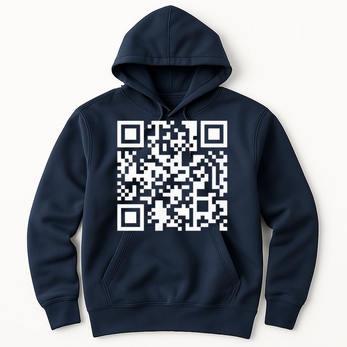 Funny Qr President Trump Dance Code Hoodie