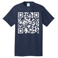 Funny Qr President Trump Dance Code Tall T-Shirt