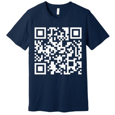 Funny Qr President Trump Dance Code Premium T-Shirt