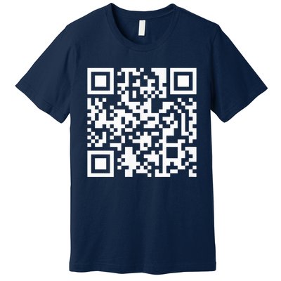 Funny Qr President Trump Dance Code Premium T-Shirt