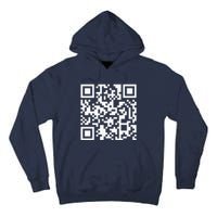 Funny Qr President Trump Dance Code Tall Hoodie