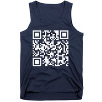 Funny Qr President Trump Dance Code Tank Top