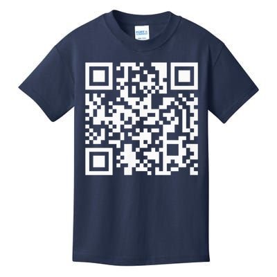 Funny Qr President Trump Dance Code Kids T-Shirt