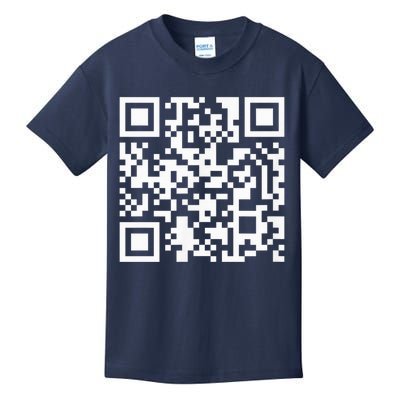 Funny Qr President Trump Dance Code Kids T-Shirt